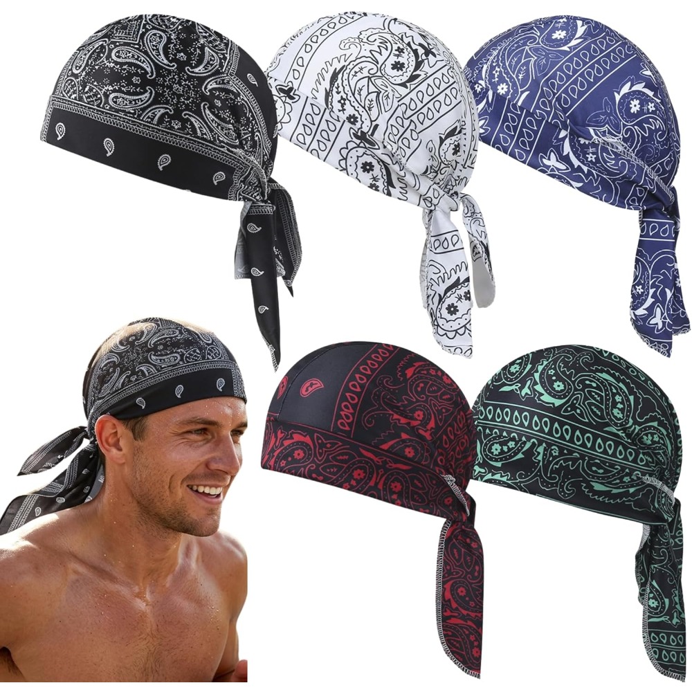 Cycling Gear Helmet - 1-5 Pezzi Sottocasco Rinfrescante Traspirante Anti-sudore,