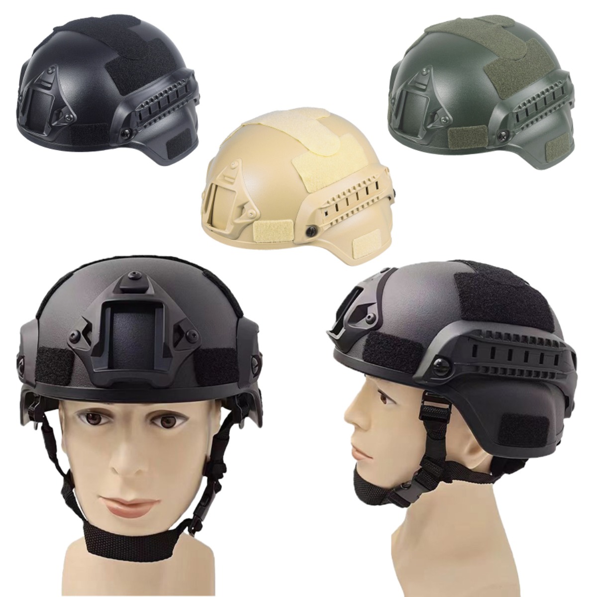 Cycling Gear And Equipment - Casco Tattico MICH2000 Softair MH, Casco