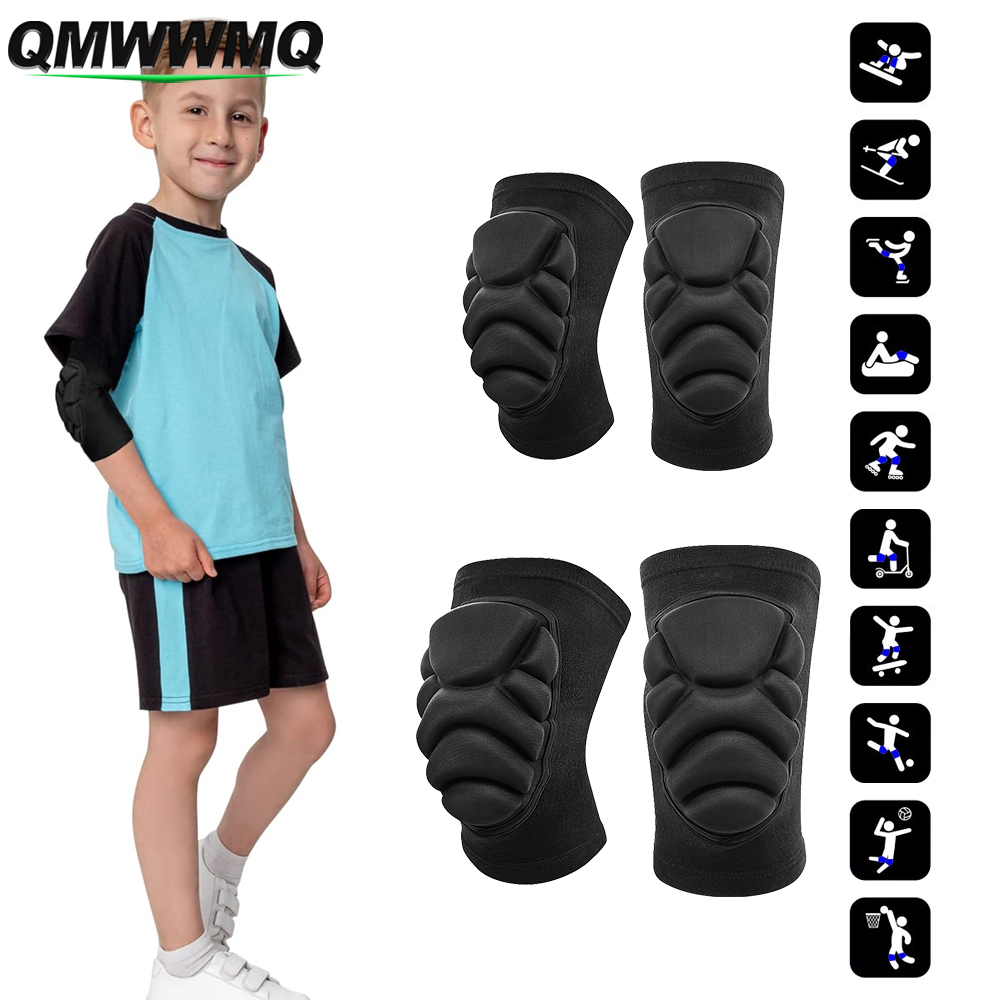 Youth Cycling Gear - 1 paio di ginocchiere e gomitiere