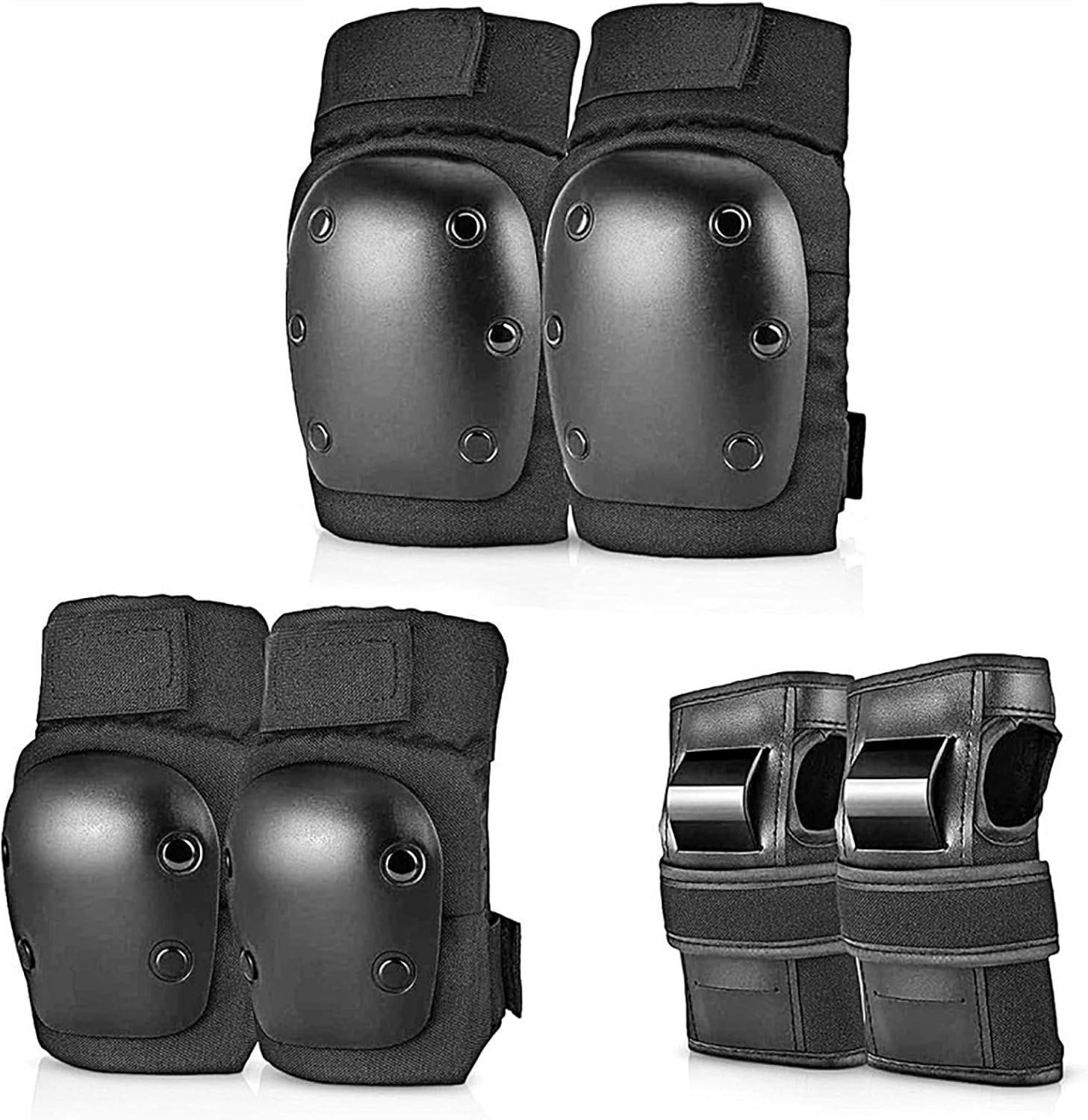 Youth Cycling Gear - Ginocchiere, Gomitiere, Protezioni per Polsi per
