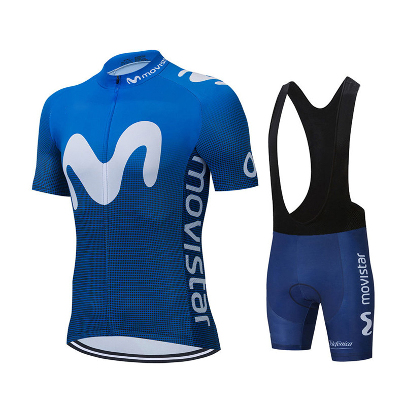 Cycling Gear Jersey - Maglia da ciclismo della squadra Movistar