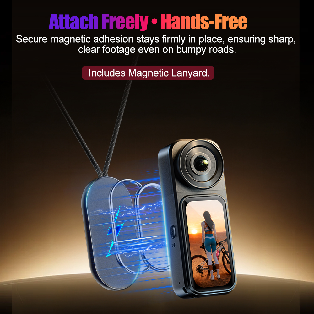 Cycling Gear For Beginners - Accessori per Action Camera Magnetica 64G,