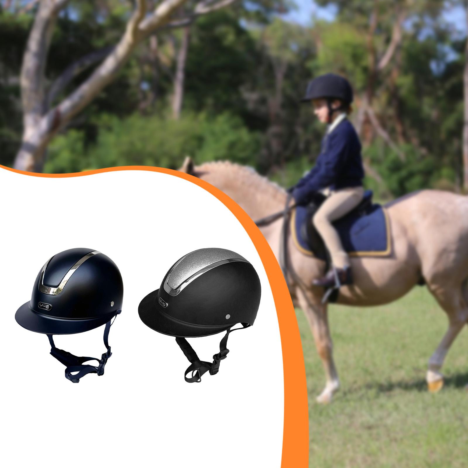 Youth Cycling Gear - Casco Equestre Regolabile per Giovani con