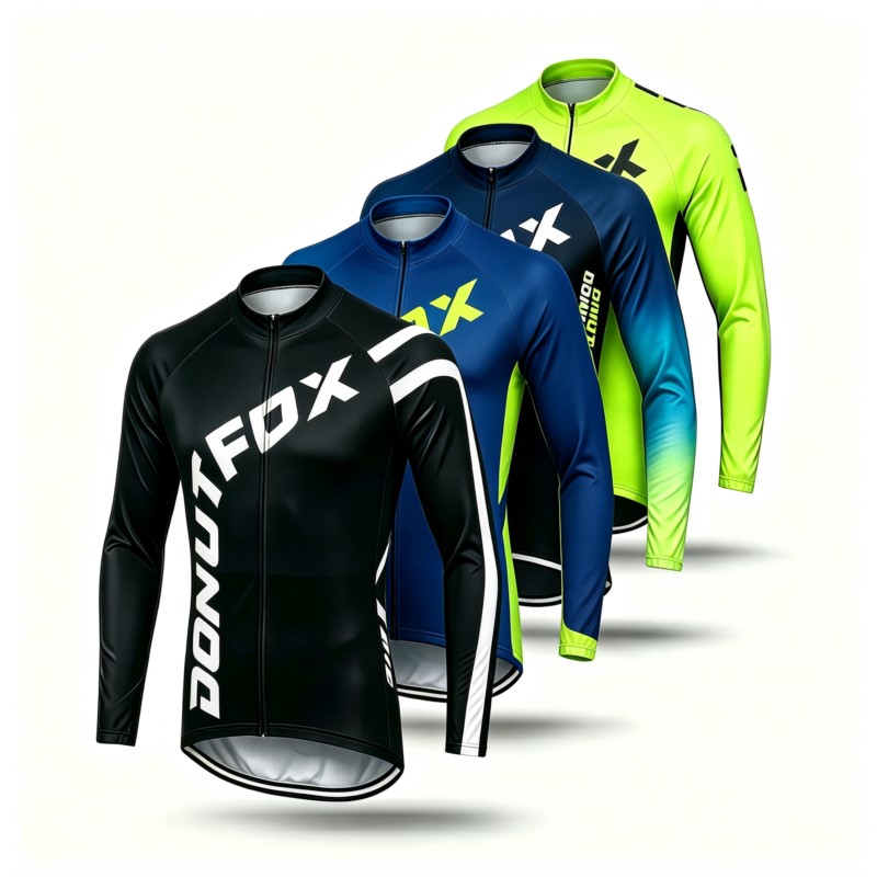 Cycling Gear Jersey - Maglia a maniche lunghe da MTB