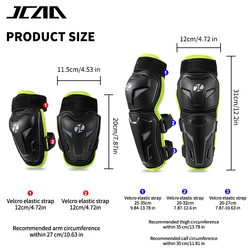 Protezioni per Ginocchia e Gom - Youth Cycling Gear recensione e prezzo
