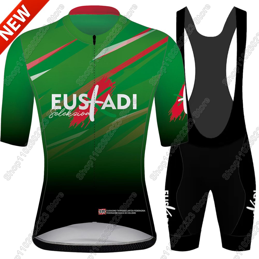 Completo Ciclismo Euskadi Team - Cycling Gear Jersey recensione e prezzo