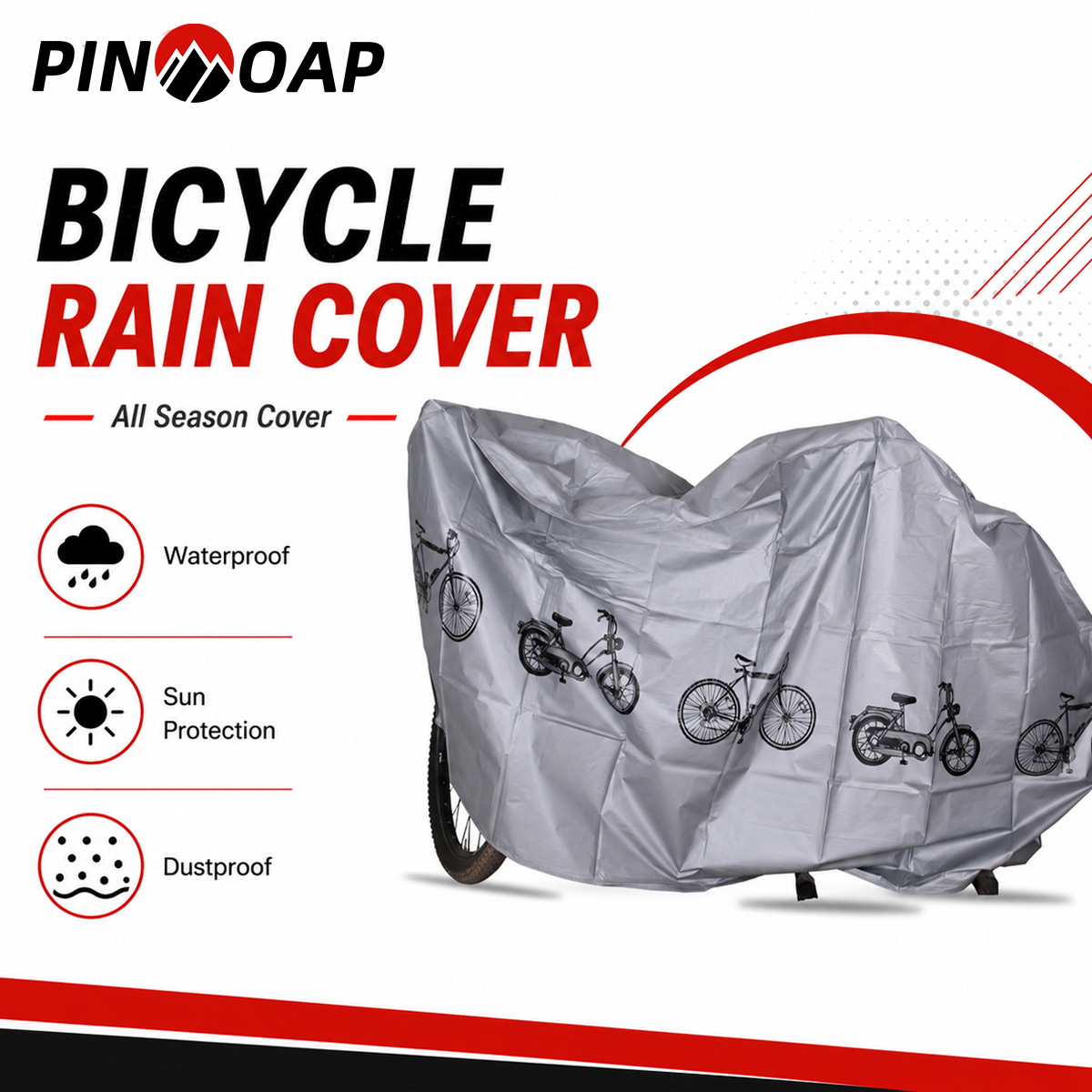 PINMOAP Copertura universale a - Cycling Gear Travel Bag recensione e prezzo