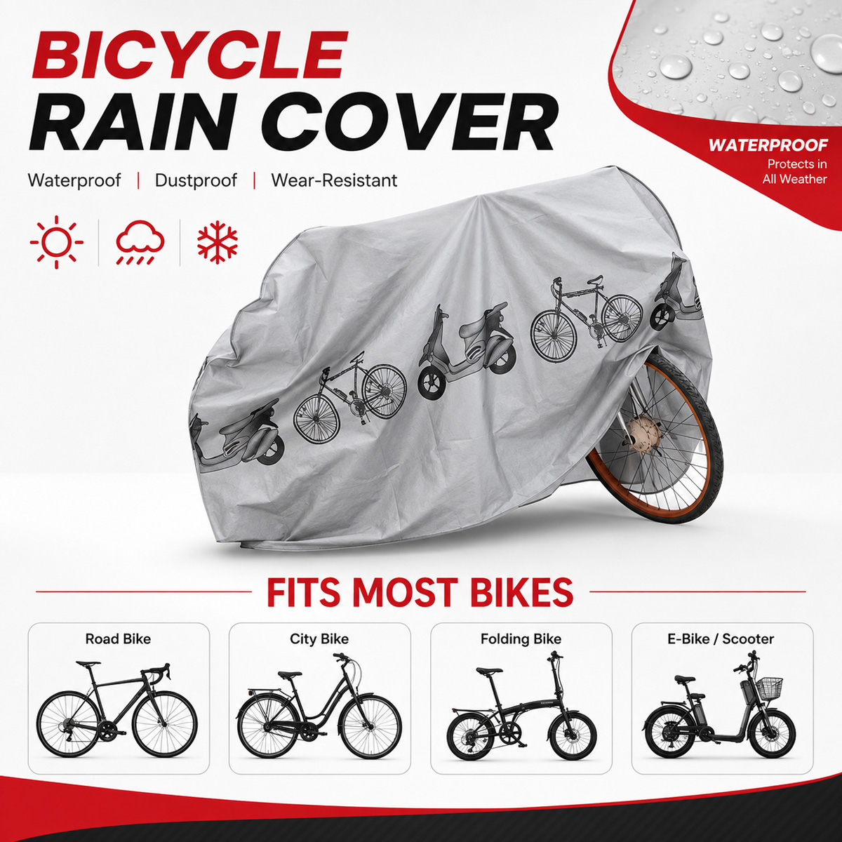 PINMOAP Copertura universale a - Cycling Gear Travel Bag recensione e prezzo